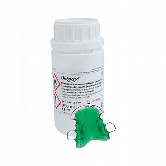 ���� ����� ��������� (������) ���� ����� 250 �"� Dentaurum Orthocryl Orthodontic Acrylic Liquid