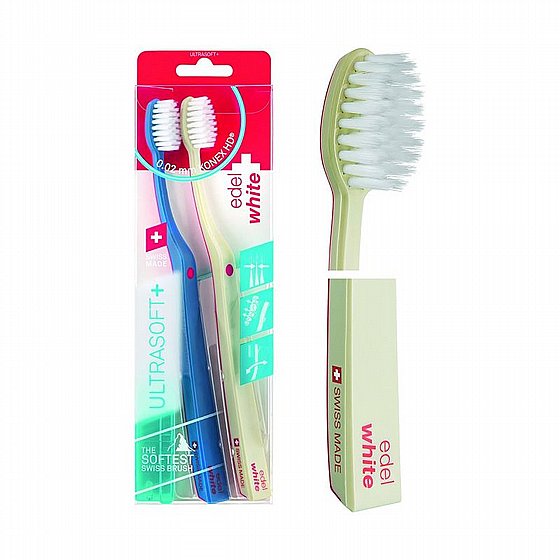 ���� ���� �� ������ ������ ������ ���� ������ Edelwhite EW-VSD2 Flosserbrush Ultrasoft Duo