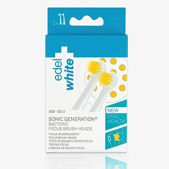 ��� ����� ������ ������ ������ 2 ���� ����� Edelwhite EW-SG2F Focus Airbag Brush Head Duo 