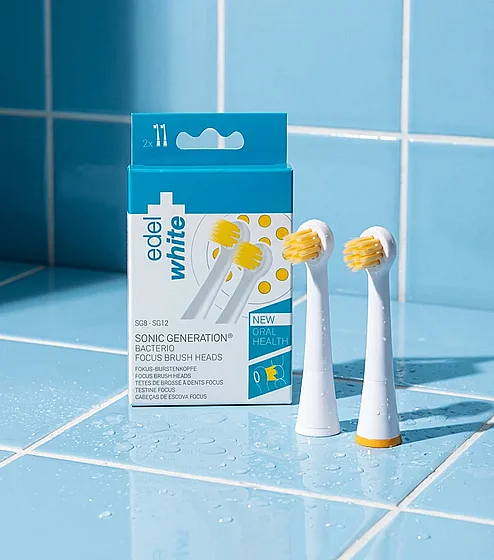 ��� ����� ������ ������ ������ 2 ���� ����� Edelwhite EW-SG2F Focus Airbag Brush Head Duo 