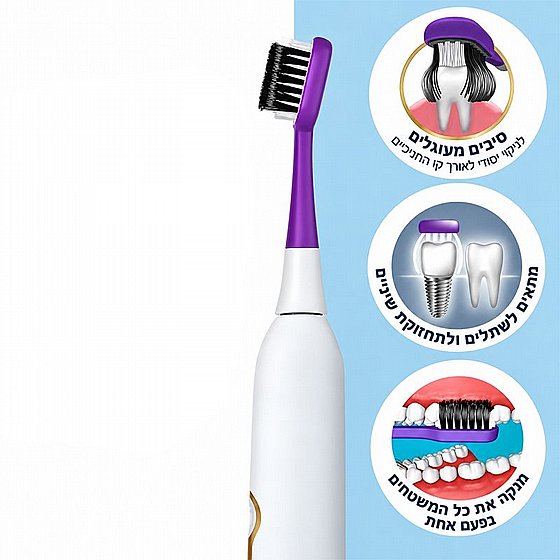 ��� ����� ����� ���� ��� ������ ���� ���� Edelwhite EW-SG2C Clean Curl Sonic Head 