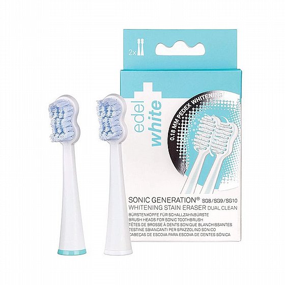��� ����� ������ ������ ������ ������  2 ���� Edelwhite EW-SG2W Whitening Brush Heads 