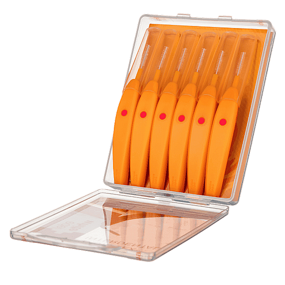�� ������ ���������� 6 ������ ���� ������ Edelwhite Interdental Brush EasyFlex