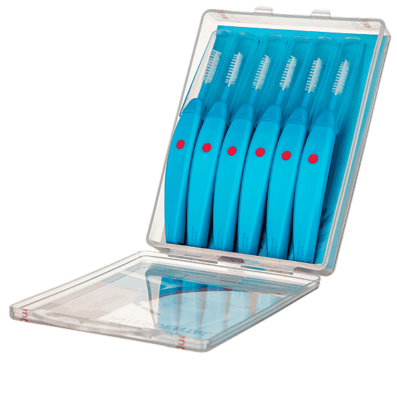 �� ������ ���������� 6 ������ ���� ������ Edelwhite Interdental Brush EasyFlex