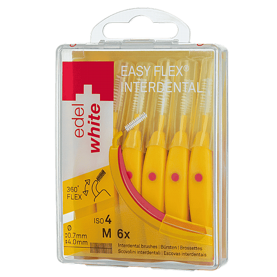 �� ������ ���������� 6 ������ ���� ������ Edelwhite Interdental Brush EasyFlex