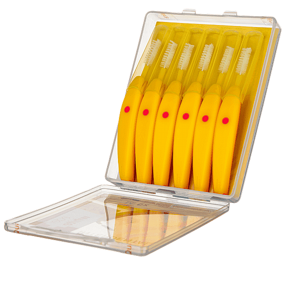 �� ������ ���������� 6 ������ ���� ������ Edelwhite Interdental Brush EasyFlex