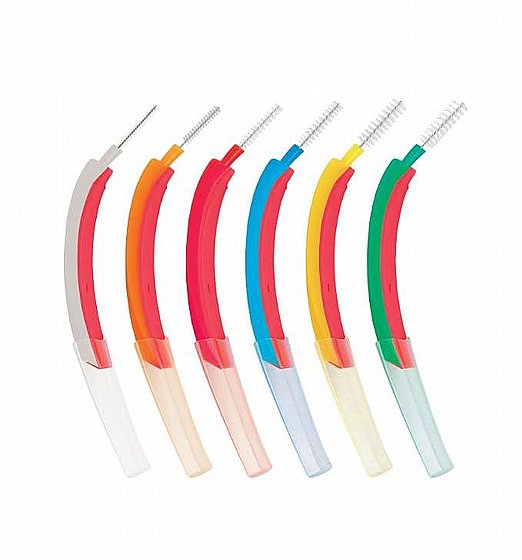 �� ������ ���������� 6 ������ ���� ������ Edelwhite Interdental Brush EasyFlex