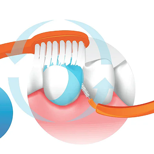 �� ������ ���������� 6 ������ ���� ������ Edelwhite Interdental Brush EasyFlex