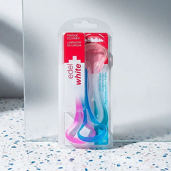 ���� ���� ������ ���� 3 �� Edelwhite EW-TC4 Tongue Cleaner