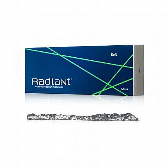 ����� ���������� ������ �������� ������� HA: �20 mg/ml Radiant Soft Fillers