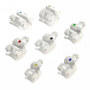 ���� ������  .022" ����� 5 ��� Morelli Bracket Prescription Roth Ceramic