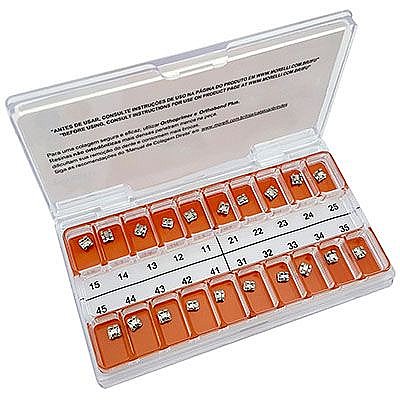 �� ������ �������� .022" ���� ������ Morelli Kit of Brackets Prescription Edgewise Standard 