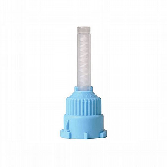 ��� ������ ������ ����� ���� ����� 100 �� MIXPAC� T-Mixer Mixing Tip 42.5mm Blue