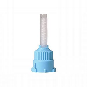 ��� ������ ������ ����� ���� ����� 100 �� MIXPAC� T-Mixer Mixing Tip 42.5mm Blue