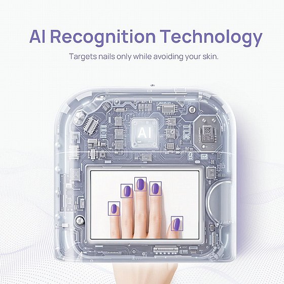 ����� UV/LED  ���� �� ���� �������� O NAIL AI Smart Nail Lamp