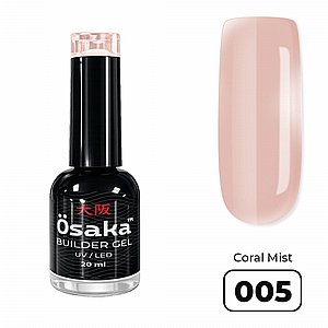 ��� ����� �����  20 ��� Osaka Brush Builder Gel Coral Mist 005 