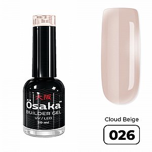 ��� ����� �����  20 ��� Osaka Brush Builder Gel Cloud Beige 026 