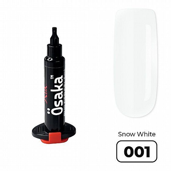 �� ����� ����� 5 �"� Builder Gel Injector Snow White 001