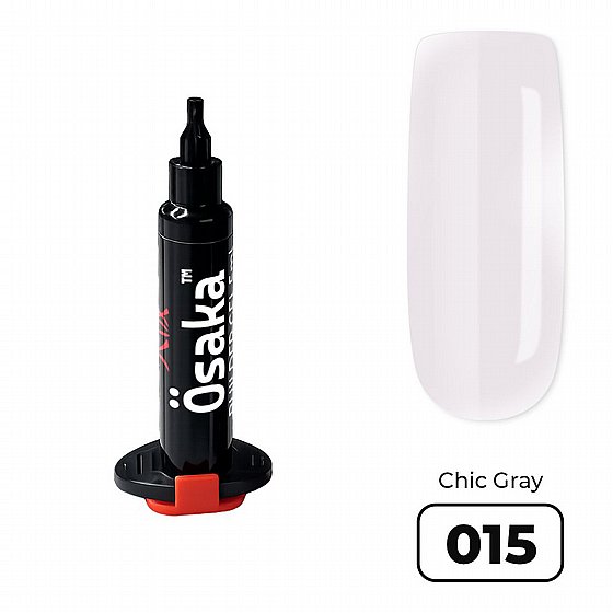 �� ����� ����� 5 �"� Builder Gel Injector Chic Gray 015