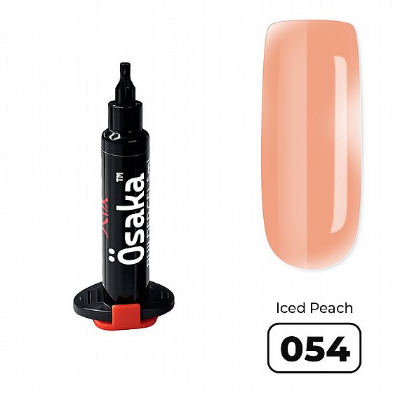 �� ����� ����� 5 �"� Builder Gel Injector Injector Iced Peach 054