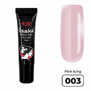 ������� ������ 15 ��� Osaka Poly Gel Tube Pink Icing 003 