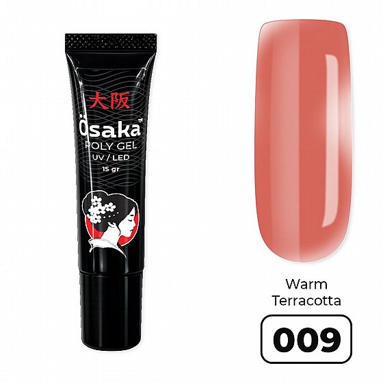 ������� ������ 15 ��� Osaka Poly Gel Tube Warm Terracotta 009 