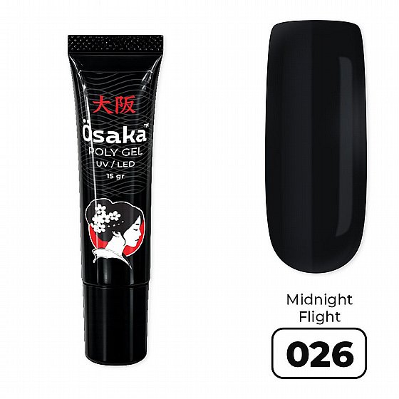 ������� ������ 15 ��� Osaka Poly Gel Tube Midnight Flight 026 