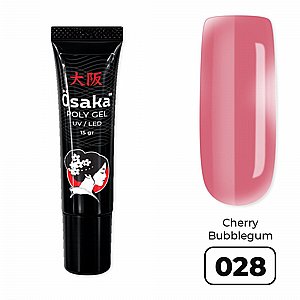 ������� ������ 15 ��� Osaka Poly Gel Tube Cherry Bubblegum 028 