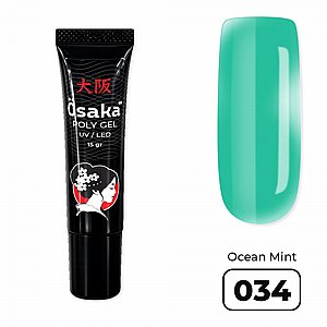 ������� ������ 15 ��� Osaka Poly Gel Tube Ocean Mint 034 