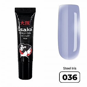 ������� ������ 15 ��� Osaka Poly Gel Tube Steel Iris 036 
