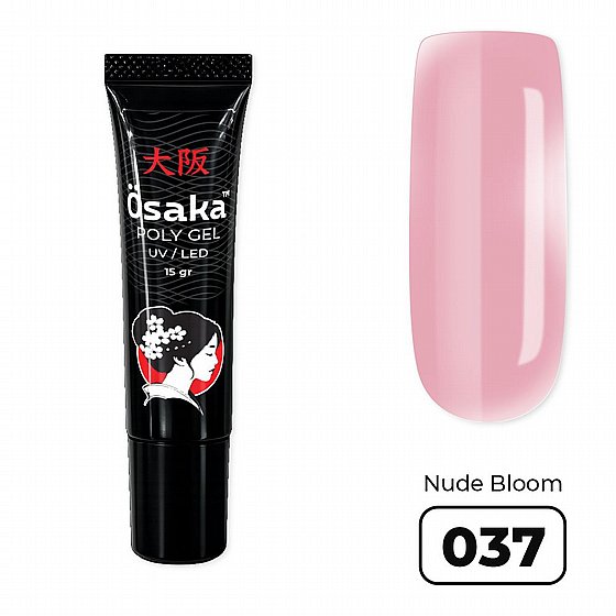 ������� ������ 15 ��� Osaka Poly Gel Tube Nude Bloom 037 