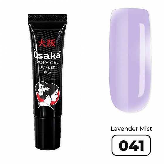 ������� ������ 15 ��� Osaka Poly Gel Tube Lavender Mist 041 
