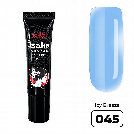 ������� ������ 15 ��� Osaka Poly Gel Tube Icy Breeze 045 