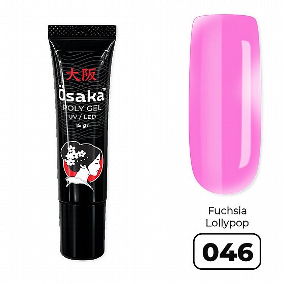 ������� ������ 15 ��� Osaka Poly Gel Tube Fuchsia Lollypop 046 
