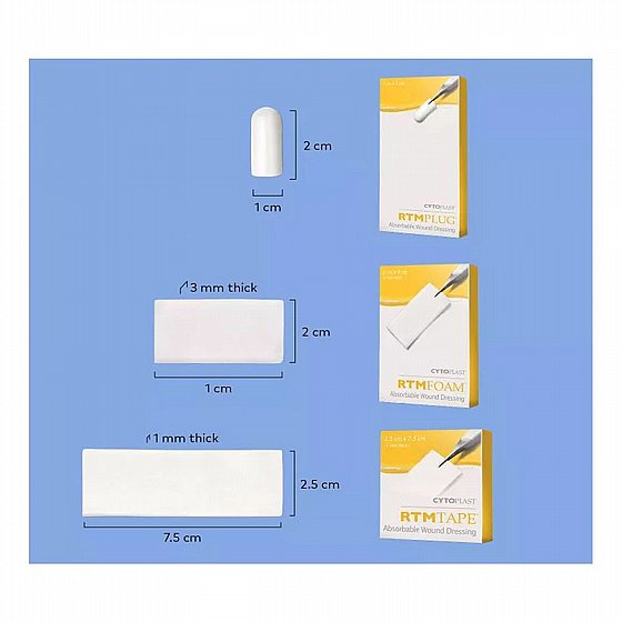 ������ ����� ������ ����� ���� ����� 10 ��� Cytoplast� RTM Collagen Wound Dressings