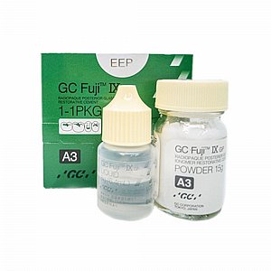 ���� ������ ��� ���� ���� 9 ���� 15 ��� ���� + 6.4 �"� ����  GC Fuji IX Self-Cured Glass Ionomer Cement