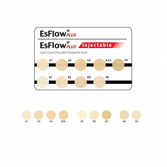 �������� ����� ��� ������ �������� ������� ����� 2.5X2��� EsFlow� PLUS Injectable Light-cured flowable composite resin