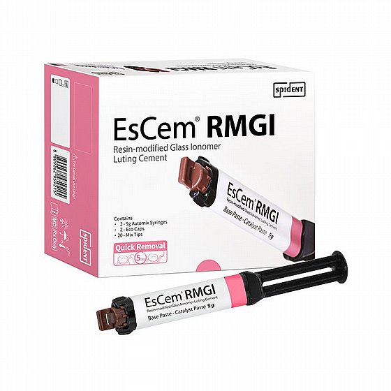���� ����� ������ ������ ����� ���� 9 ���  EsCem� RMGI Resin-modified Glass Ionomer Luting Cement