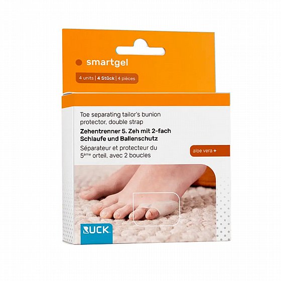 ����� ���� ����� ��� ������� 4 ��� Ruck Smartgel Toe Separators For The 5th Toe
