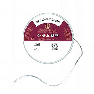 ����� ����� ������ ����� ��� ��� 14K ���� �� 76 �"� Reliance Ortho Flextech White Gold Retainer Wire