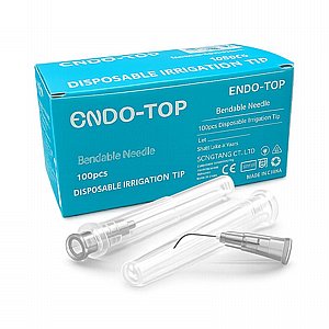 ���� ����� ����������� ��-������ ������ ����� ���� 100�� Rogin Dental Endo Top Bendable Needles