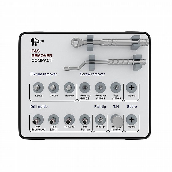 ���� �������� ������ ����� ������ ������ ��� ���� ���������� DSI IMPLANT & SCREW REMOVAL COMPACT KIT