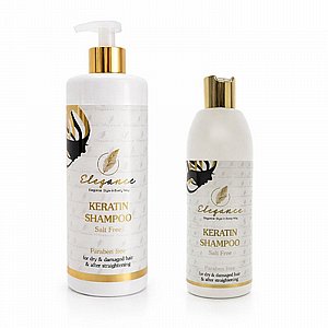 ���� ����� ��� ����� ����� 500/1000 �"� Elegance Salt-Free Keratin Shampoo for Hair  