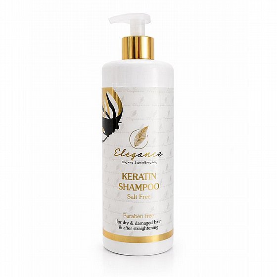 ���� ����� ��� ����� ����� 500/1000 �"� Elegance Salt-Free Keratin Shampoo for Hair  