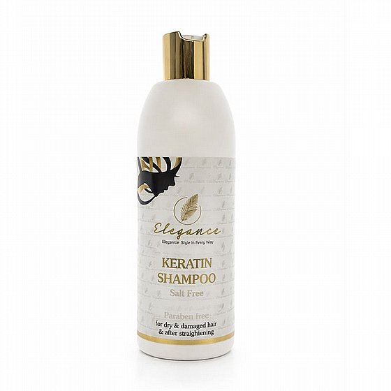 ���� ����� ��� ����� ����� 500/1000 �"� Elegance Salt-Free Keratin Shampoo for Hair  