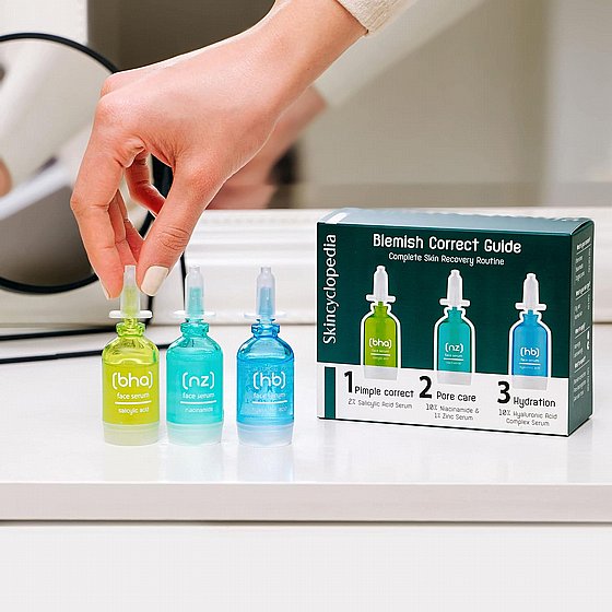 �� ������ ����� ����� ���� ����� Skincyclopedia  Blemish Correct Guide