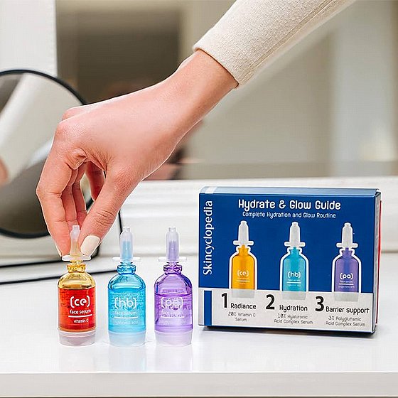 �� ������ ����� ����� ����� ���� ���� ����� Skincyclopedia Hydrate & Glow Guide