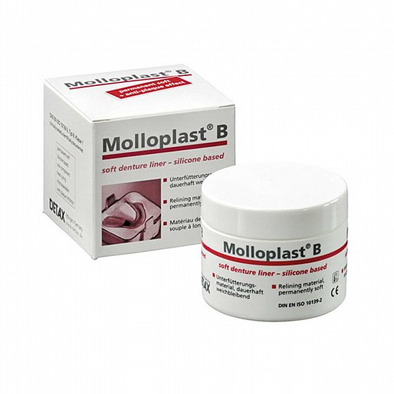 ����� �� ���� ������� ������� 45 ��� Detax Molloplast B Permanent soft relining material