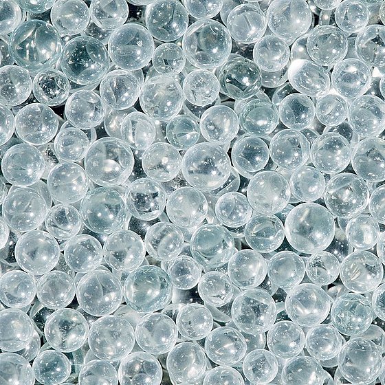 ����� ������ �������� ����� ������ 10 �"� Siladent Glass Beads 50 �m