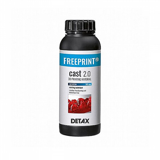 ��� ����-���� ������ ������ ������ 1 ��� Detax FREEPRINT� Cast 2.0 Resin Red Transparent  